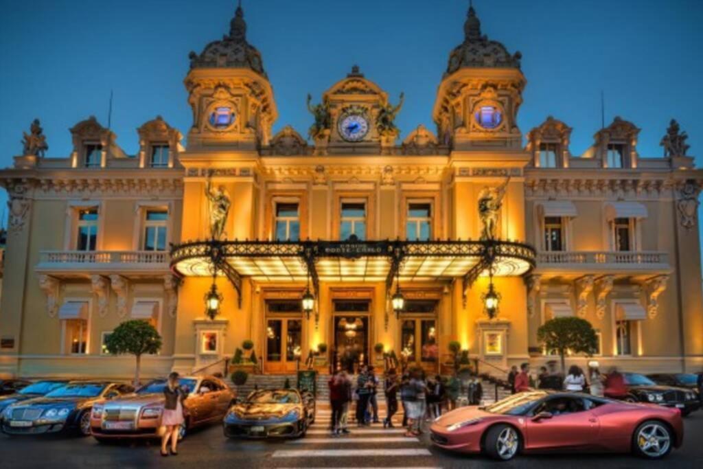 Appartement Grande Terrasse A Cote Monaco & Plage Saint-Antoine  Exteriér fotografie