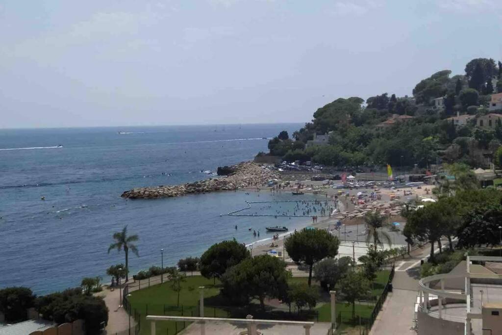 Appartement Grande Terrasse A Cote Monaco & Plage Saint-Antoine  Exteriér fotografie